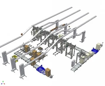 Hollandse verpakkings- en palletiseerstraten voor Spaanse groenten