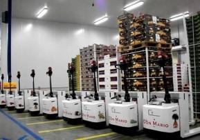 Saltrans elektropallettrucks