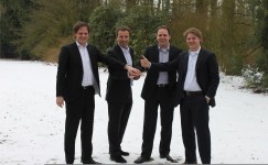 De initiatiefnemers van Green Tender, van links naar rechts: InterfaceFLOR: Mark Haverlach, European Distribution Manager, Heinz B.V.: Tom Tillemans, Logistics and Planning Manager Benelux , Mars Nede