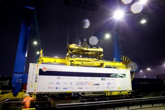 Sierteeltproducten per trein naar Polen en Zwitserland