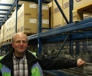 Wim Pranger, logistiek manager Wavin