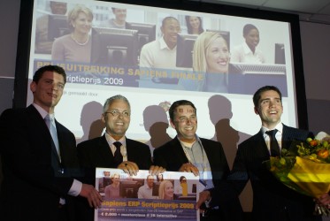 Uitreiking ERP-scriptieprijs