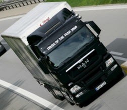 Vrachtwagenfabrikant MAN optimaliseert distributienetwerk