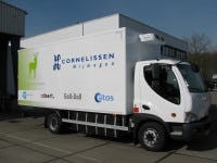 Cornelissen Transport krijgt subsidie van Eurlings voor de elektrische bezorgservice van AH-klanten in de regio Arnhem-Nijmegen