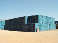 Door lege pallets per trein te vervoer bespaart Danone op jaarbasis 1.650 truckbewegingen