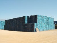 Door lege pallets per trein te vervoer bespaart Danone op jaarbasis 1.650 truckbewegingen