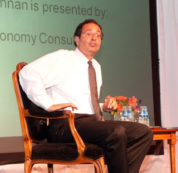 David Simchi-Levi op het congres Sustainable Supply Chains in Noordwijk aan Zee