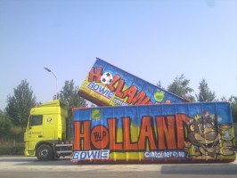 WK voetbal 2010 containers