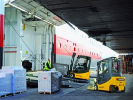 Jungheinrich heftrucks voor vis- en vleesindustrie