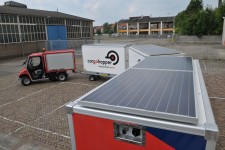 Hoek Transport wil ook de Cargohopper inzetten voor een efficientere bouwlogistiek in de Utrechtse binnenstad