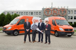 MB Sprinters voor TNT Express
