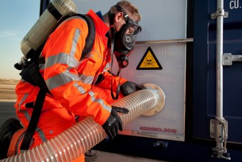 Eerste drive-in gasmeetstation op maasvlakte