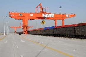 Chengdu railway container terminal