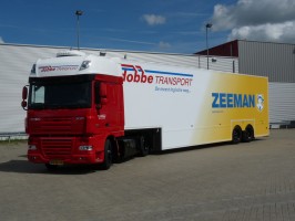 Dobbe zet volumetrailer in voor Zeeman