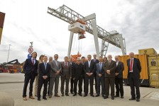 Een delegatie van het Rotterdamse Havenbedrijf bracht vorige week woensdag een bezoek aan logistieke hotspot Venlo