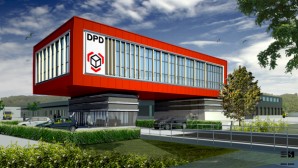Artist impression van de nieuwe dpd hub in veenendaal
