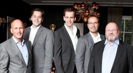 Olaf Vissers, Arjen Wittekoek, Frans van den Boomen, Tom Tillemans, Walther Ploos van Amstel