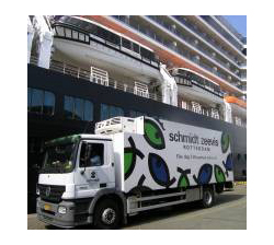 Koelwagens van Schmidt Zeevis uitgerust met temperatuur monitoring systeem