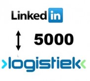 De LinkedIn-groep van Logistiek is afgelopen vrijdag de magische grens van 5.000 deelnemers gepasseerd