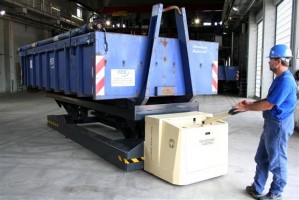 Hubtex elektrische hefwagen