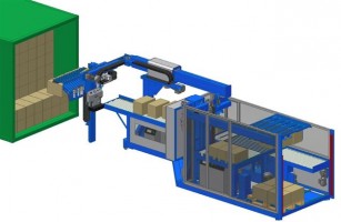 Schematische weergave van het copal ontladingssysteem
