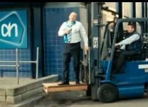 Albert heij heftruck reclame