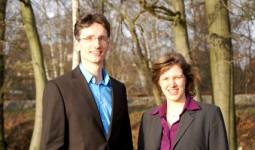 Kees Jan Roodbergen en Iris Vis