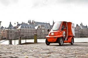 TNT Express rijdt elektisch in hofstad