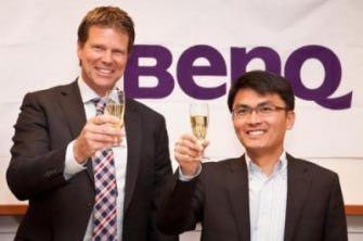 De heren Van Amersfoort (l) en Lee (r)