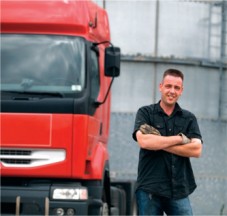 Vrachtwagenchauffeur is mooi vak