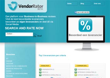 VendorRator.nl beoordeelt b2b leveranciers