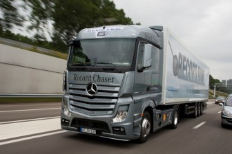 Wereldrecord zuinig verbruik voor nieuwe Actros