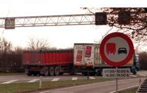 Inhaalverbod vrachtwagens