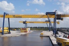 De boetesom van containerterminal Alpherium in Alphen aan den Rijn is opgelopen tot 72.000 euro.