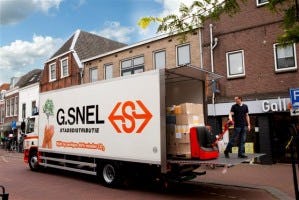 G. Snel aardgastruck