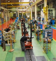 Nissan mast assemblagelijn Spanje