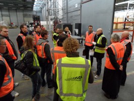 Dinalog on tour op Schiphol