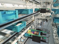 In het nieuw distributiecentrum van Zalando installeert Vanderlande onder andere een Quickstore HDS shuttle systeem.