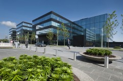 In het gebouw The Outlook in Schiphol-Centrum komt de nieuwe vestiging van logistiek topinstituut Dinalog.