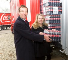 Coca-Cola en minister Schultz van Haegen