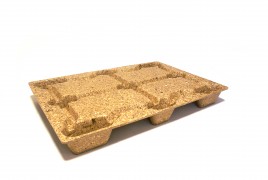 Presswood uit Ermelo heeft twee nieuwe pallettypes geïntroduceerd die lichter in gewicht zijn en efficiënter stapelbaar. 