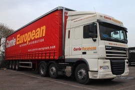Logistiek dienstverlener Currie European Transport, heeft onlangs gekozen voor de implementatie van een nieuw TMS-systeem van Kewill
