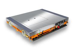 Met de PalletShuttle heeft Still een nieuw halfautomatisch in- en uitslagsysteem in combinatie met een opslagsysteem ontwikkeld. 