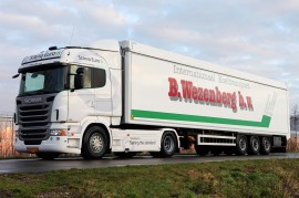 Het aandeel vrachtauto's, voorzien van een EEV motor stijgt van 2,1 naar 3,3 procent. En het aandeel Euro-6 vrachtauto's is momenteel 0,2 procent, aldus TLN. 