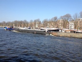 Afvalschip AEB-Waternet Amsterdam