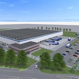 DAF bouwt nieuw distributiecentrum Eindhoven