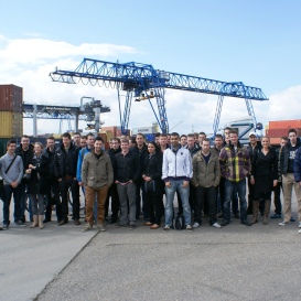 College Tour Lean and Green - Barge Terminal Born