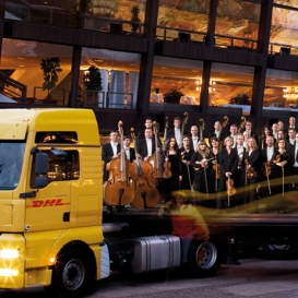 DHL op tournee met Gewandhaus orkest