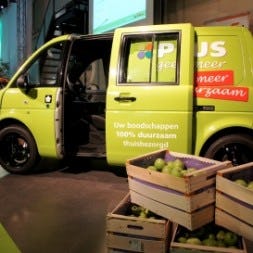 Plus Retail Still Intern Transport bestelauto Mia