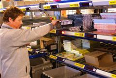 Nieuw pick-to-light-systeem voor Aldipress